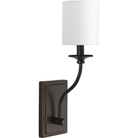 Progress Lighting P710018-020 Bonita Antique Bronze One-Light Wall Sconce