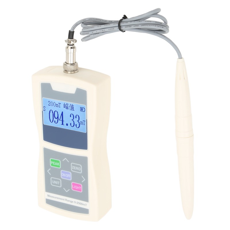 Surface Magnetic Field Detector High Accuracy Handheld Gauss Meter Digital