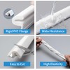 26FT Weather Stripping Door Seal,V-Shaped Q Foam,Door Weather Stripping,Door Seal