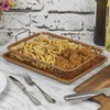 Homiu Copper Crisper Oven Tray - 2in1 Non-Stick Oven Baking
