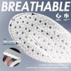 XINIFOOT 3 Pairs Shock Absorbing Flexible Replacement Insoles - E-TPU