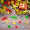 Christmas Confetti Star | Glitter Confetti Sprinkles for Xmas Party