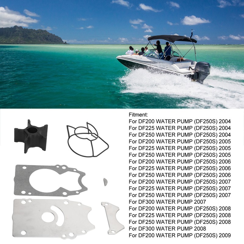 Water Pump Impeller Kit 17400 98J01 Rugged Water Pump Impeller
