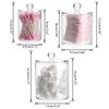 Hipiwe Set of 3 Cotton Ball and Swab Organizer with