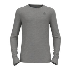 Odlo Intimo termico da uomo Merino 200 I Intimo Merino da uomo I Maglia termica a maniche lunghe con collo rotondo I Uomo