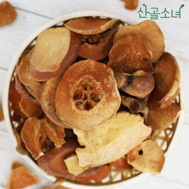 Mountain girl dried domestic quince raw material 300g / 산골소녀 국내산 모과 원물 건조 300g