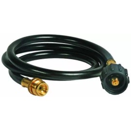 Fairview  High-Pressure Propane 10'  Hose Adapter QCC1 x 1" male disposable tank fitting