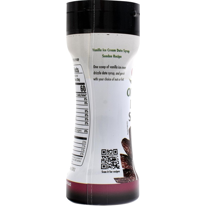 Sadaf Organic Date Syrup in Squeeze Bottle - Date syrup