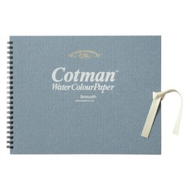 Windsor & Newton Cotman Sketchbook, Fine F2, 9.4 x 7.5 inches (240 x 190 mm) (18 Sheets)