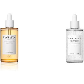 Skin1004 Madagascar Centella Asiatica 100 Ampoule 100ml Facial Serum Piel Sensible Acné + Tone Brightening Capsule Ampoule 3.38oz