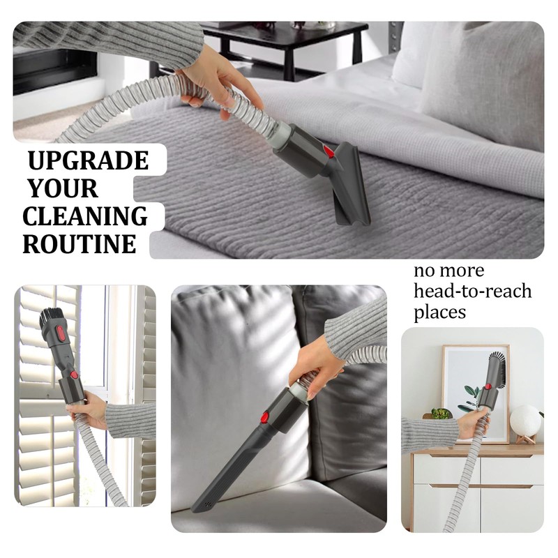 Powered Flexible Hose for Dyson Vacuum Cleaner - Compatible with