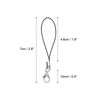 HARFINGTON 200Pcs Clasp Cords Clasp Strap Lanyard Charm Short Finger