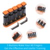 Guitar Finger Exerciser, Hand Strengthener Trainer Tension Exerciser Grip for