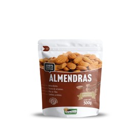 KampoNoble Almendras Crudas sin Aceites sin Conservadores sin Sales 500 g