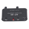 2CH Sound Amp Preamplifier Balanced Input 1/4in 6.5mm Gain Independent
