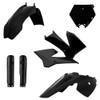 Acerbis Full Plastic Kit Black for KTM 105 SX 2006-2011