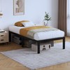 SHOANED Twin Metal Bed Frame - 14 Inch Tall Heavy