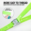 Cartman 1" x 12'Lashing Straps Cargo Tie-Down Strap Up to