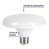 Volteck LEDCI-75F, Lámpara de LED tipo OVNI 12 W luz