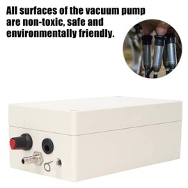 CHENJIEUS Milking Vacuum Pump Pneumatic Pulsator 12V Electric Milking Machine Accessory Vacuum Pump Milking Machine Parts Cow Milking Machine Parts for Donkey Sheep Cow Horse Vacuum Pump