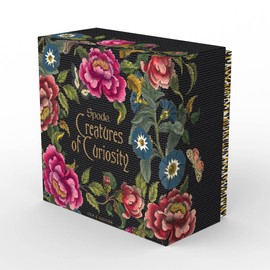 Spode Creatures of Curiosity Tea Cup and Saucer Fluted Black Snake (CRCSB8818-XG)