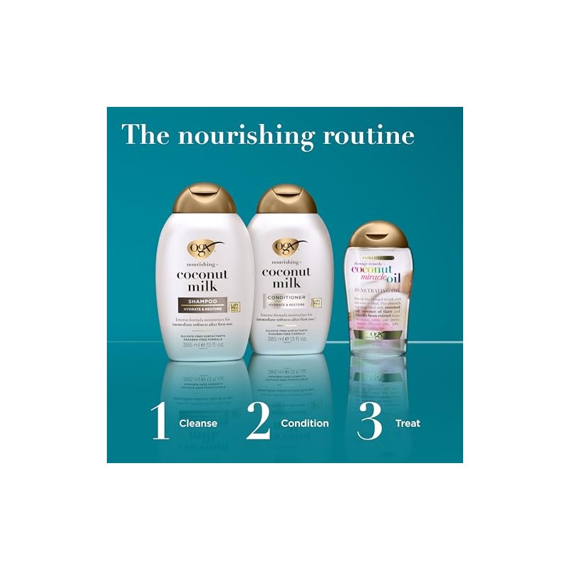 Ogx Tratamiento Capilar Reparador Aceite Coco 100