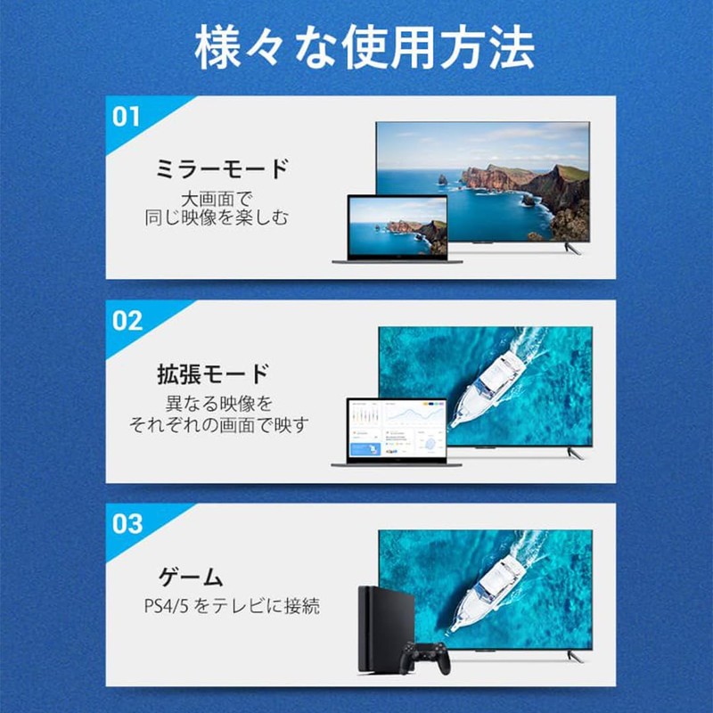 HDMI Cable Cotton Braided 4K Support HDMI 2.0 (1m /