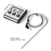 Kitchen Digital BBQ Thermometer Cooking Meat Grilling Thermometer With Timer