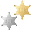 Xanight Sheriff Badges Metal for Kids Girls and Adult, Western
