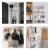 Leliafleury 20PCS Pegboard Hooks 5 x 3.2cm Metal Peg Board