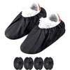 Onezebra 4 Pairs Shoe Covers, Waterproof Shoe Covers, Shoe Covers