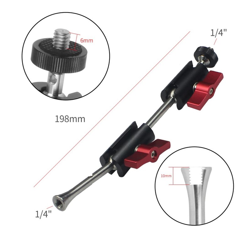 CS PRIORITY Universal 360 Rotate Mini Magic Arm Mount Adapter