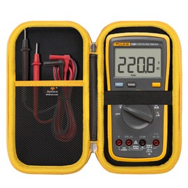 Aproca Case Compatible with Fluke 15B+ 17B+ Digital Multimeter, Portable Storage Bag for Accessories (Case Only)