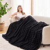 Wajade Cuddly Blanket Fluffy Fleece Blanket Winter Warm Plush Blanket