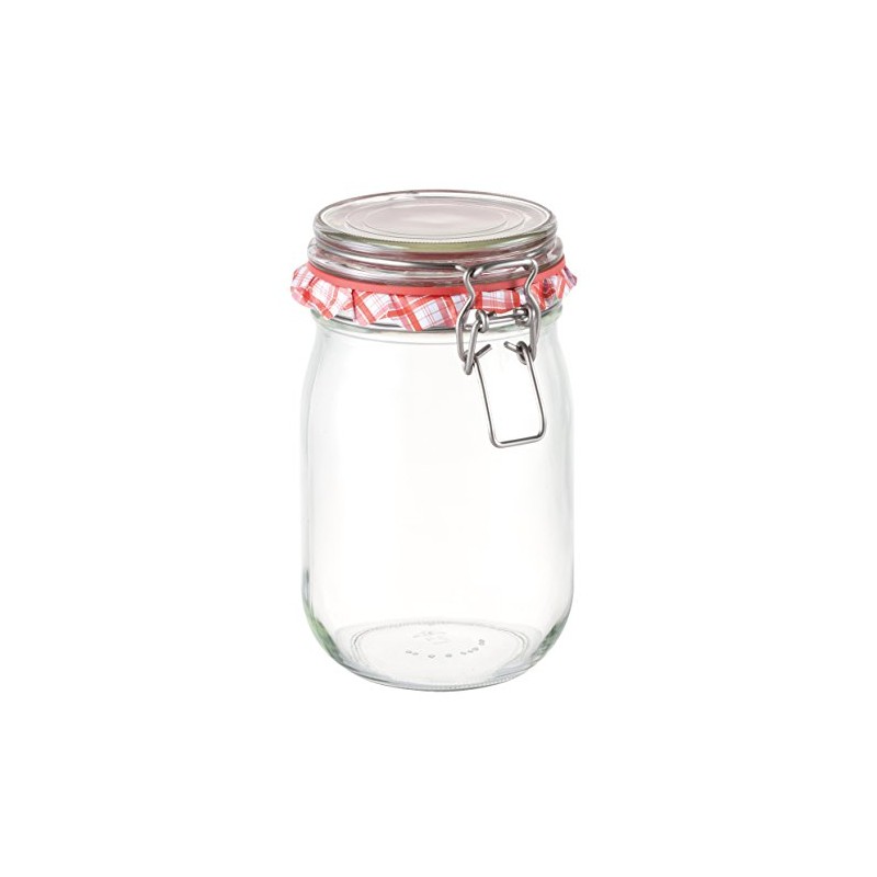 Tescoma Preserving Jar with Flip-Top Closure 1000 Ml Della Casa,