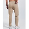 PINSPARK Mens Joggers with Zipper Pockets Lightweight Athletic Track Pants