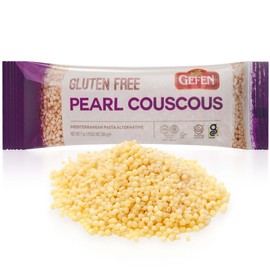 Gefen Gefen Gluten Free Israeli Pearl Couscous 7oz | Delicious, All Natural, Kosher for Passover