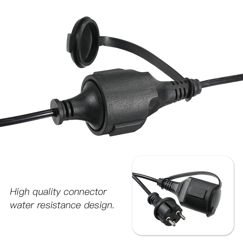 [通拓商品]Tomshine Extension Cable Cord Wire 3Meters/ 9.8Feet IP65 Water Resistance