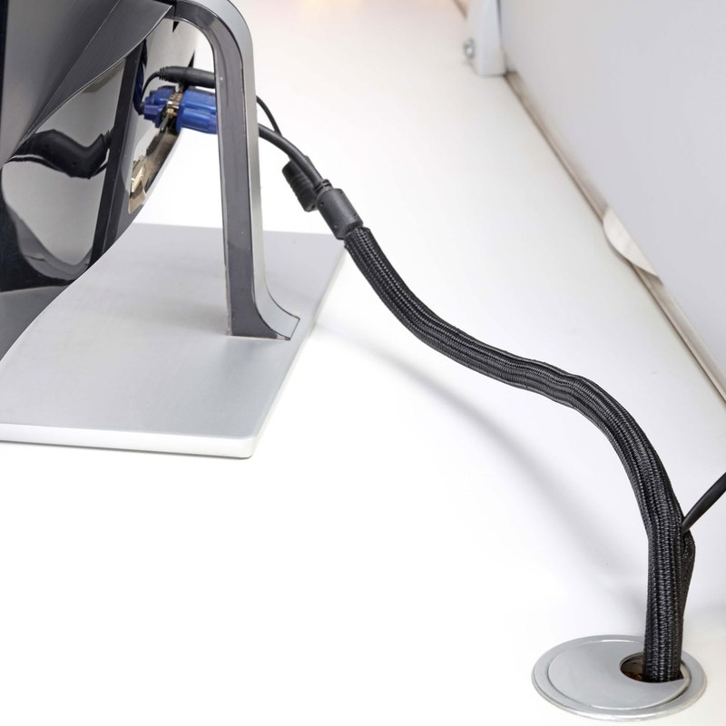 10ft - 1/2 inch Cord Protector Wire Loom Tubing Cable
