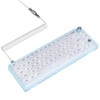 MAGIC-REFINER MK31 60% Wired Hot Swappable Mechanical Keyboard with Transparent