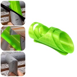 Auiremrti 3 Pack Foam Pipe Cutting Tool, Device for Cutting Pipe Insulation, for Household and Industry, 10.5mm + 22.5mm + 29mm (Green)