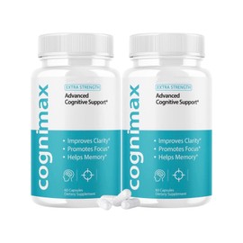 CogniMax 2-Pack Cognimax Brain Supplement for Advanced Cognitive Support - 120 Capsules
