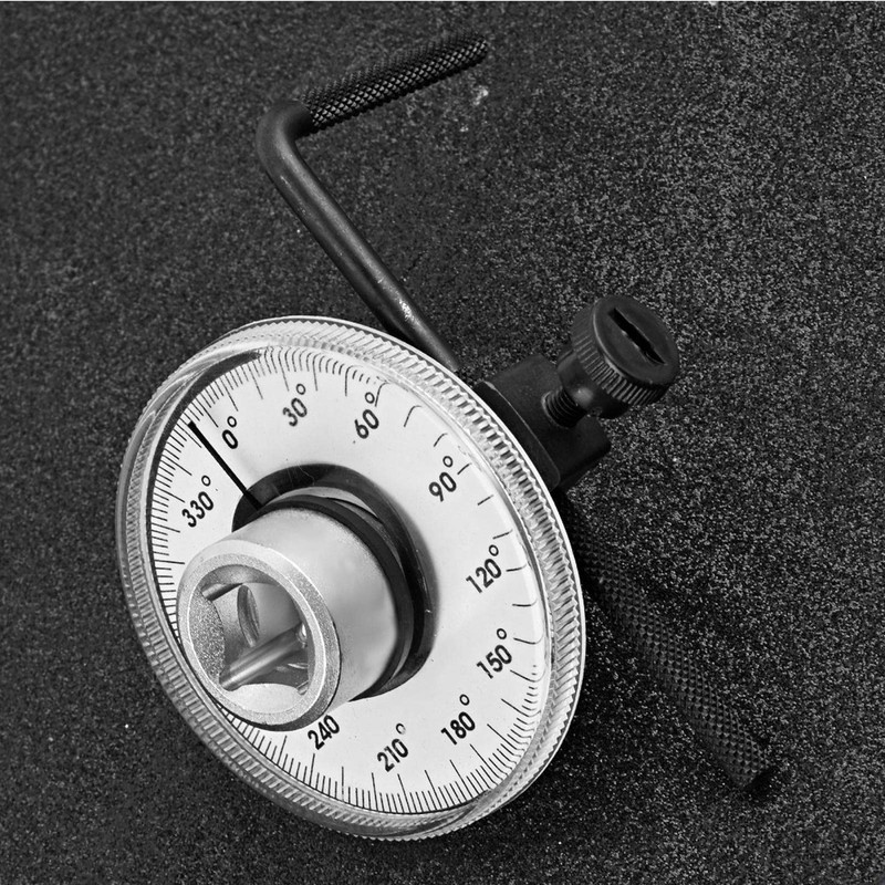 KIMISS 1/2 Inch Torque Wrench Angle Gauge Tool, Drive Torque
