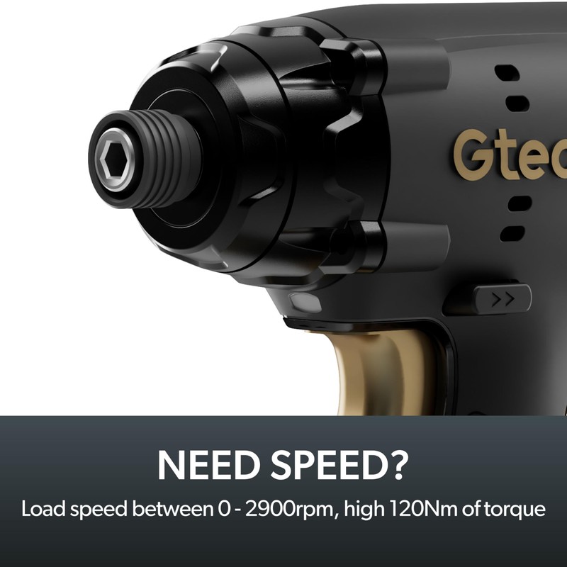 Gtech Impact Driver - Cordless Impact Driver Perfect for Installing