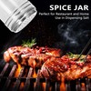 (Set of 2) Dredge Shakers 10 oz, Stainless Steel Spice