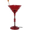 GURU SHOP Kokopelli Kada Table Lamp, Fibreglass, 37 x 13