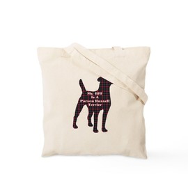 CafePress BFF Parson Russell Terrier Tote Bag Reusable Natural Beige Canvas Shopping Bag