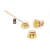 Lantelme 3 Piece Kitchen Set: Dish Brush with Replacement Head