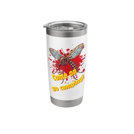 Mosquito Camping Lover Stainless Steel Insulated Tumbler