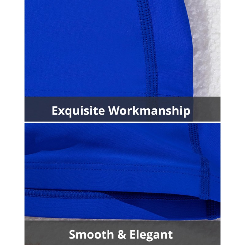 Fabric Swimming Cap for Men & Women - Comfortable, Durable